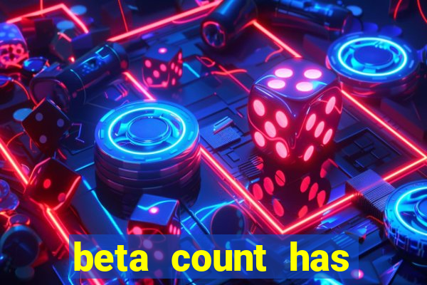 beta count has changed pt br